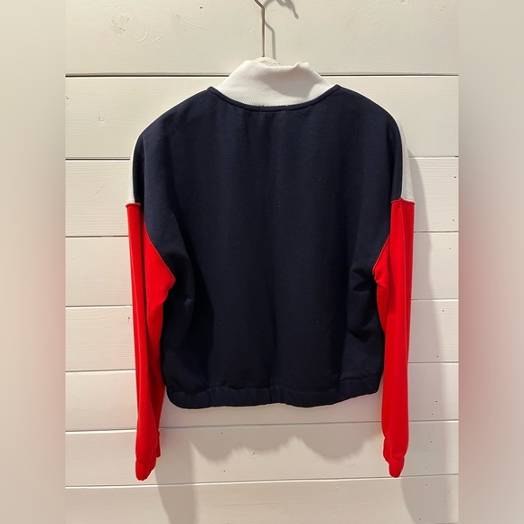 💙 Garage Colorblock Half-Zip Sweatshirt (G/L) - Picture 8 of 8
